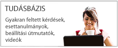 Tudásbázis - GYIK, esettanulmányok, beállítási útmutatók, videók